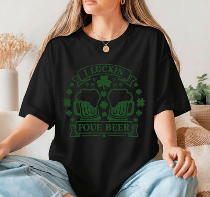 Shenanigans Squad Beer Mug – St Patrick's Day DTF Transfer