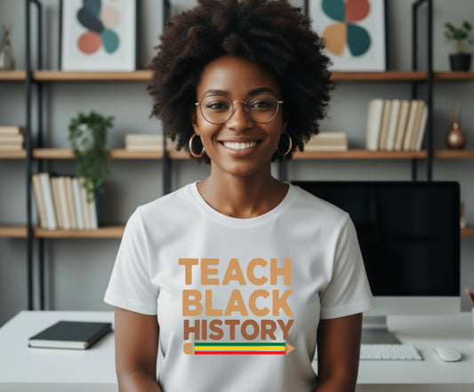BLACK IS HISTORY – Black History DTF Transfer