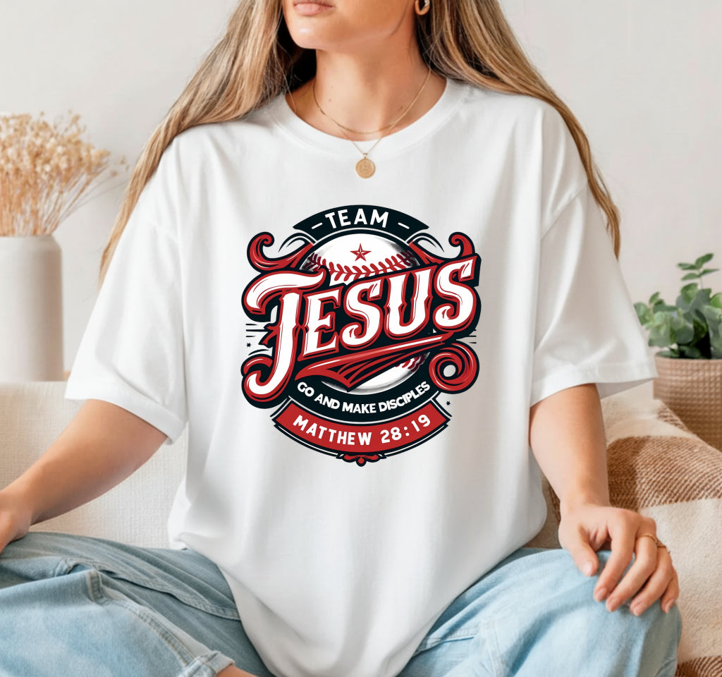 GOD JESUS – Christian DTF Transfer