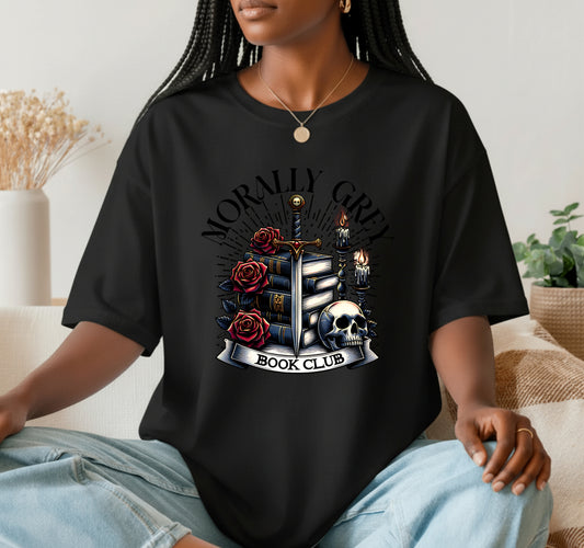 Morally Grey Book Club – Reader DTF Transfer