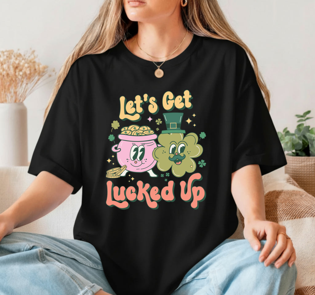 LUCKY VIBES – St. Patrick's Day DTF Transfer