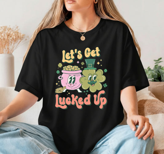 LUCKY VIBES – St. Patrick's Day DTF Transfer