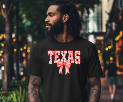 TEXAS Distressed State Text – DTF Transfer