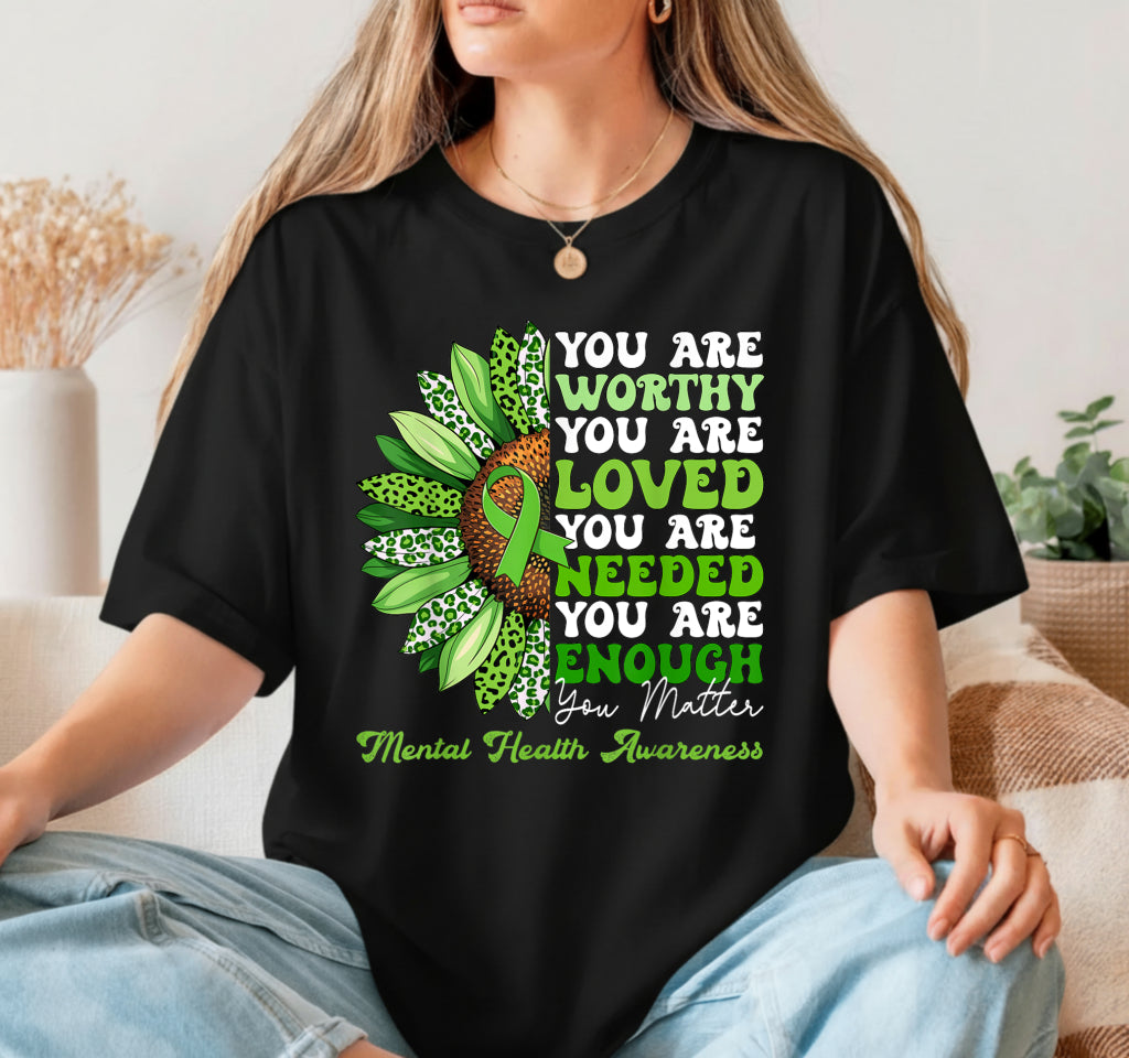 Support Warrior Mental Health Awareness – DTF Transfer