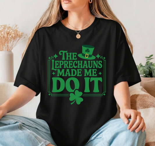 ST. PATRICK'S DAY Lucky Pint & Horseshoe – St. Patrick's Day DTF Transfer