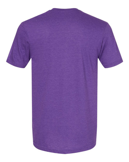 Gildan 64000CVC Unisex Softstyle® CVC T-Shirt - Amethyst - Back View