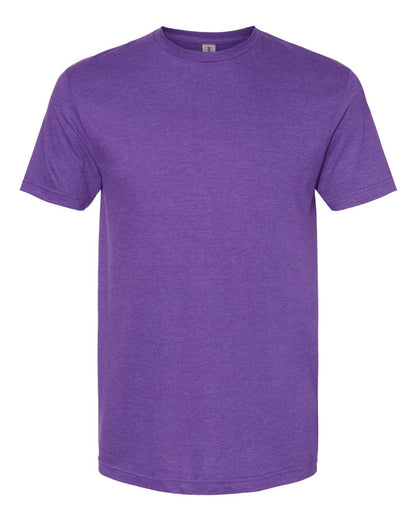 Gildan 64000CVC Unisex Softstyle® CVC T-Shirt - Amethyst - Front View