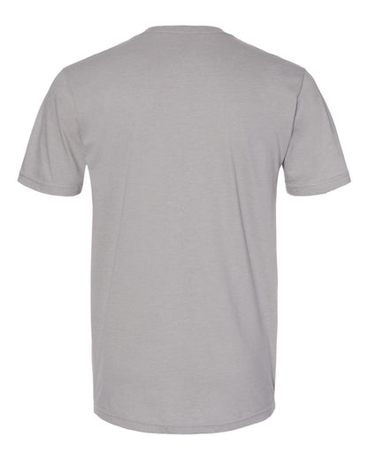 Gildan 64000CVC Unisex Softstyle® CVC T-Shirt - Cement - Back View