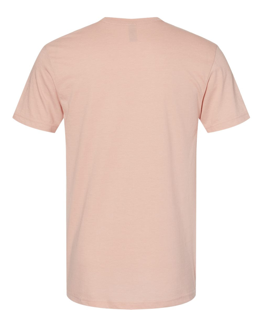 Gildan 64000CVC Unisex Softstyle® CVC T-Shirt - Dusty Rose - Back View