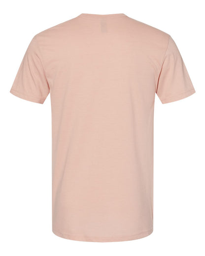 Gildan 64000CVC Unisex Softstyle® CVC T-Shirt - Dusty Rose - Back View