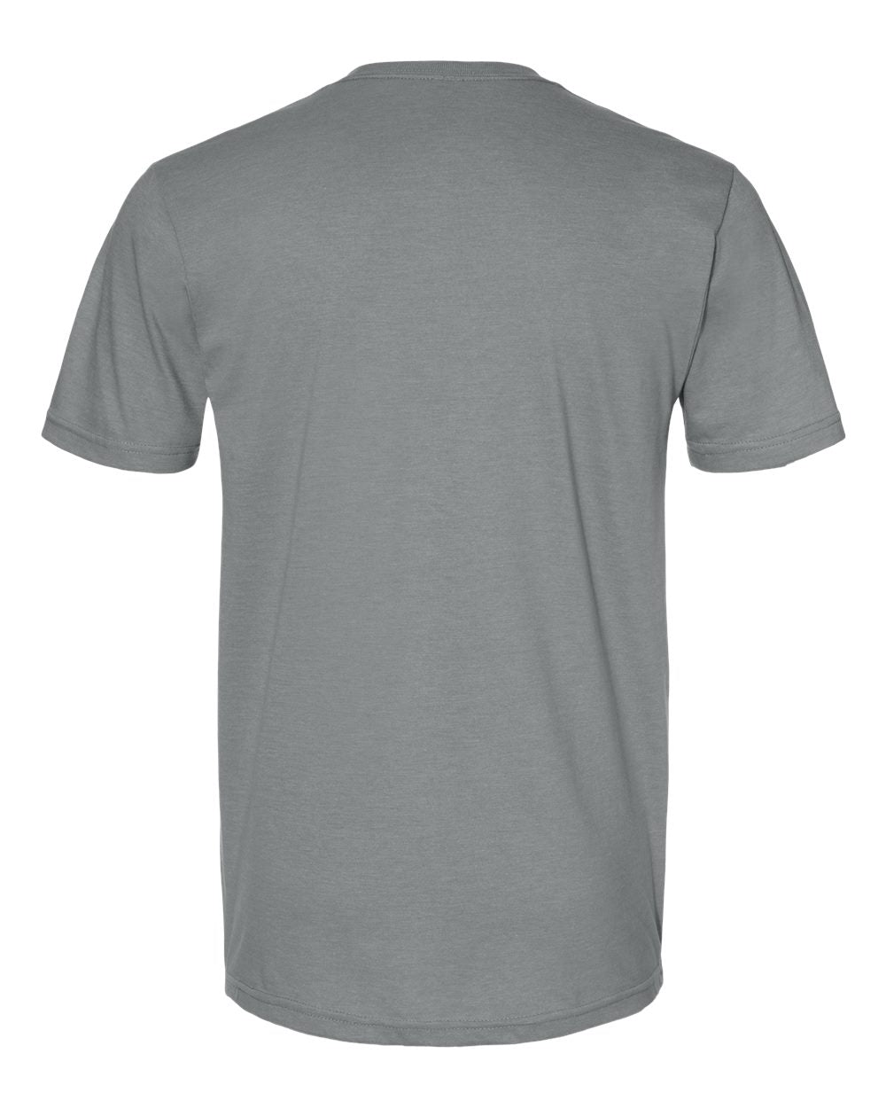 Gildan 64000CVC Unisex Softstyle® CVC T-Shirt - Gunmetal - Back View