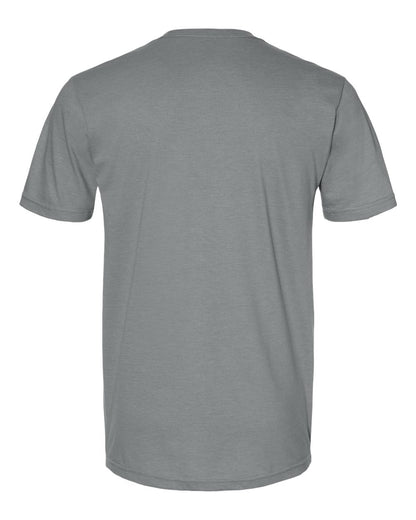 Gildan 64000CVC Unisex Softstyle® CVC T-Shirt - Gunmetal - Back View