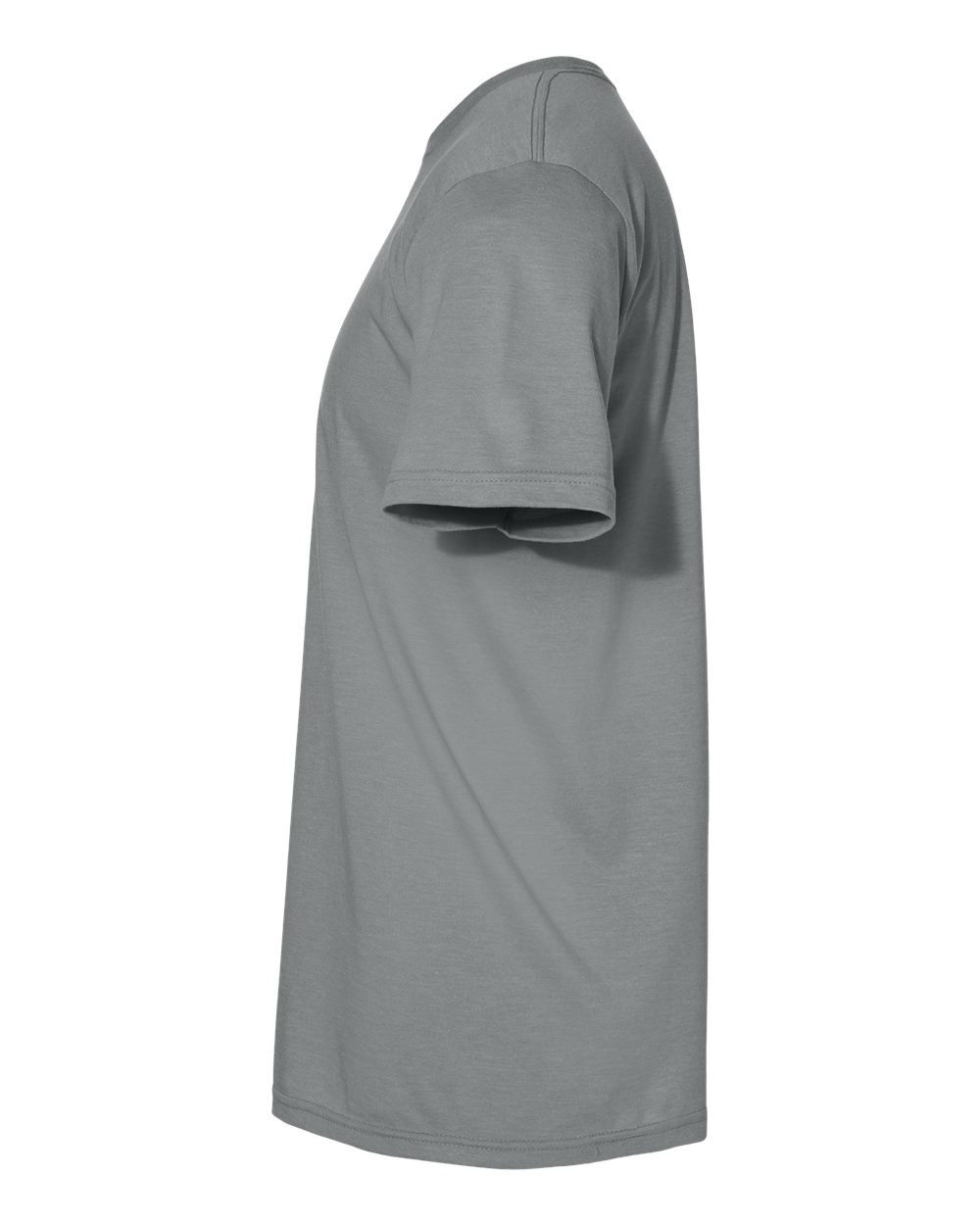 Gildan 64000CVC Unisex Softstyle® CVC T-Shirt - Gunmetal - Direct Side