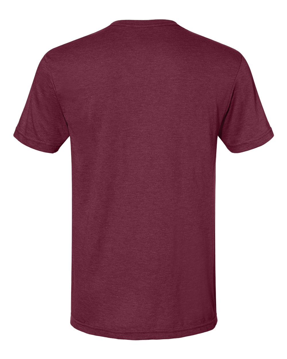 Gildan 64000CVC Unisex Softstyle® CVC T-Shirt - Maroon Mist - Back View
