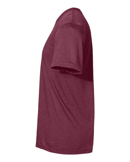Gildan 64000CVC Unisex Softstyle® CVC T-Shirt - Maroon Mist - Direct Side