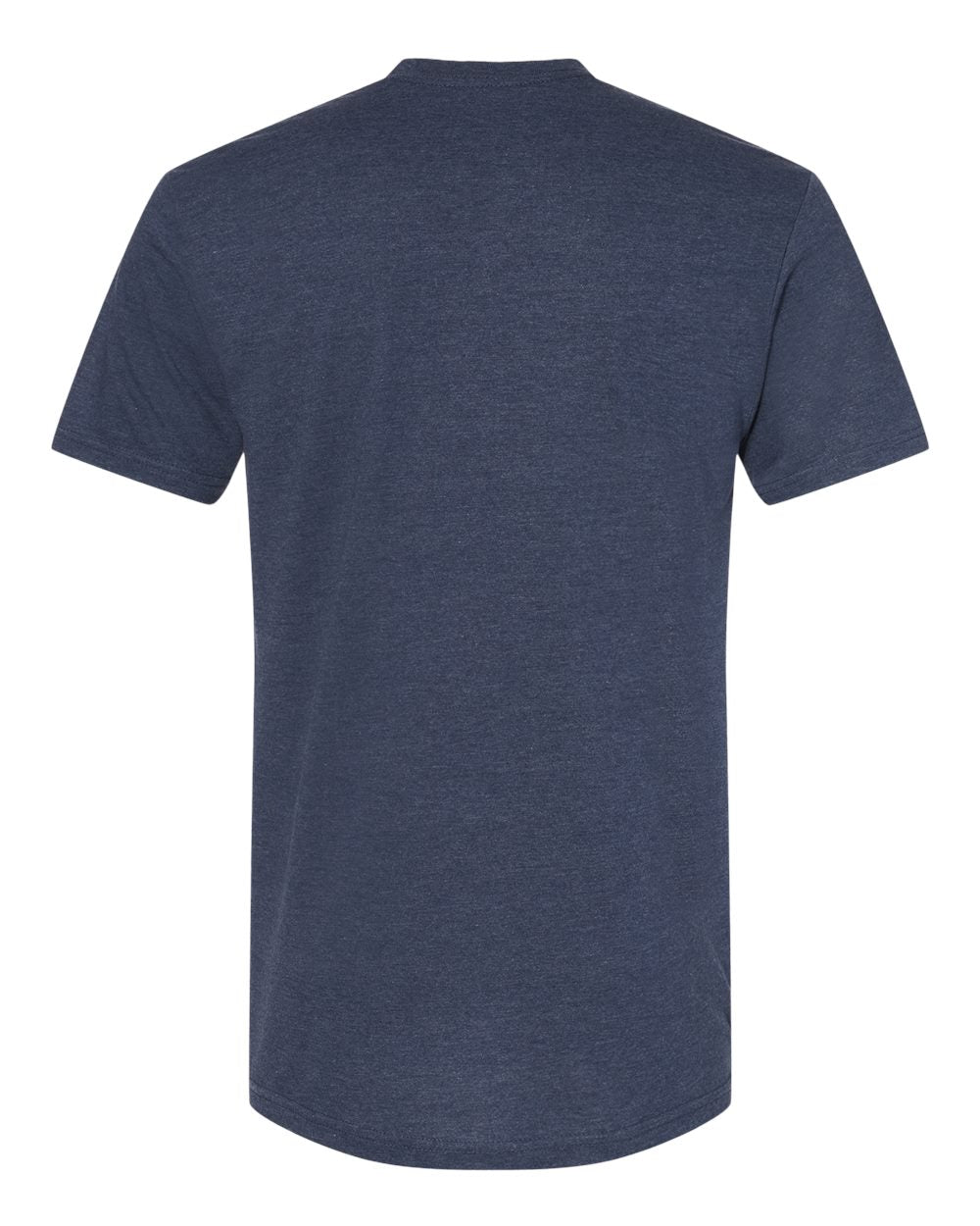 Gildan 64000CVC Unisex Softstyle® CVC T-Shirt - Navy Mist - Back View