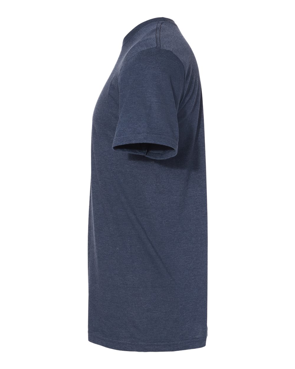 Gildan 64000CVC Unisex Softstyle® CVC T-Shirt - Navy Mist - Direct Side