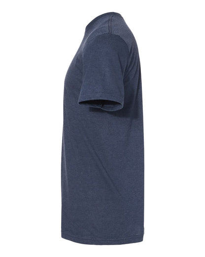 Gildan 64000CVC Unisex Softstyle® CVC T-Shirt - Navy Mist - Direct Side