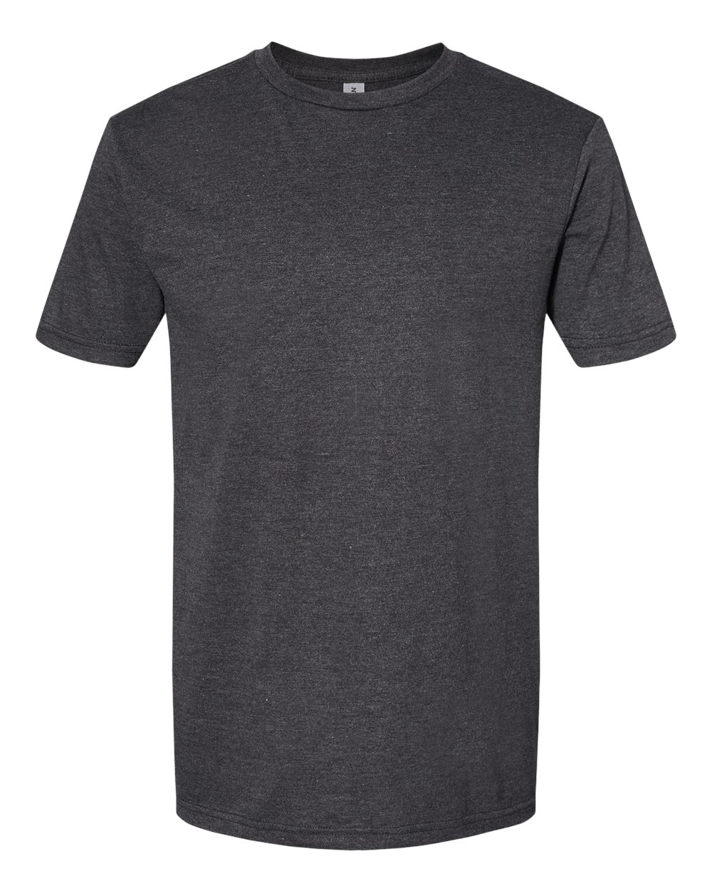 Gildan 64000CVC Unisex Softstyle® CVC T-Shirt - Pitch Black Mist - Front View