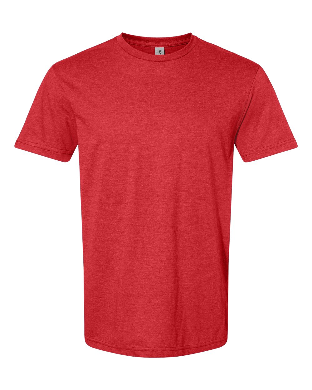 Gildan 64000CVC Unisex Softstyle® CVC T-Shirt - Red Mist - Front View