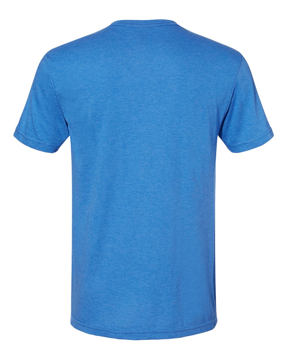 Gildan 64000CVC Unisex Softstyle® CVC T-Shirt - Royal Mist - Back View