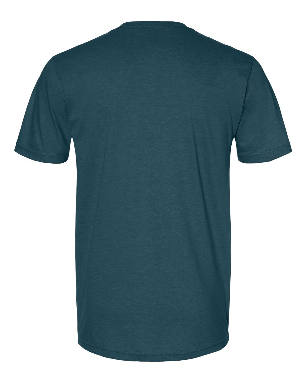 Gildan 64000CVC Unisex Softstyle® CVC T-Shirt - Steel Blue - Back View
