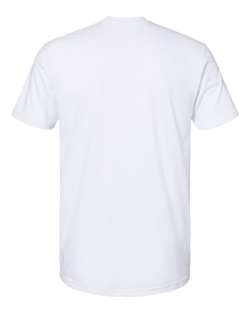 Gildan 64000CVC Unisex Softstyle® CVC T-Shirt - White - Back View