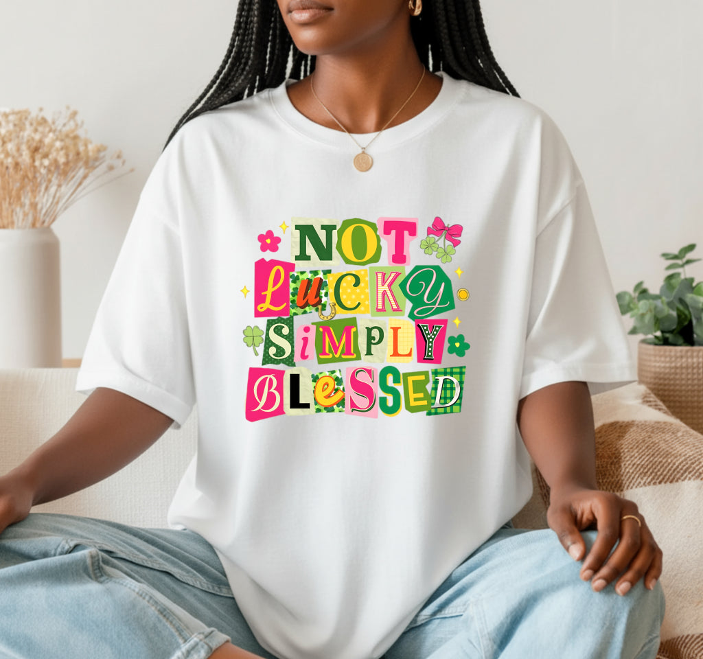 Distressed Shamrock Clover – St Patrick Day DTF Transfer