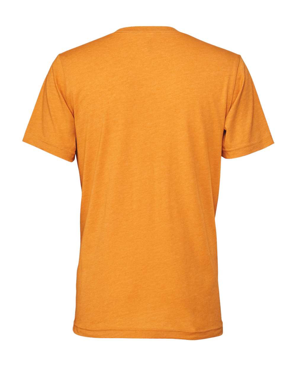 BELLA + CANVAS 3001CVC CVC Jersey Tee - Heather Marmalade - Back View
