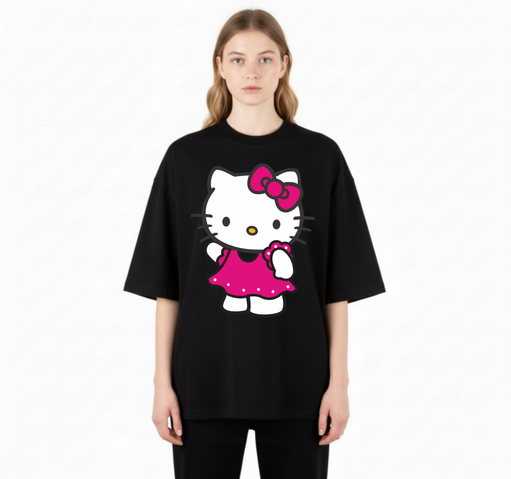 Hello Kitty – Kawaii Anime DTF Transfer