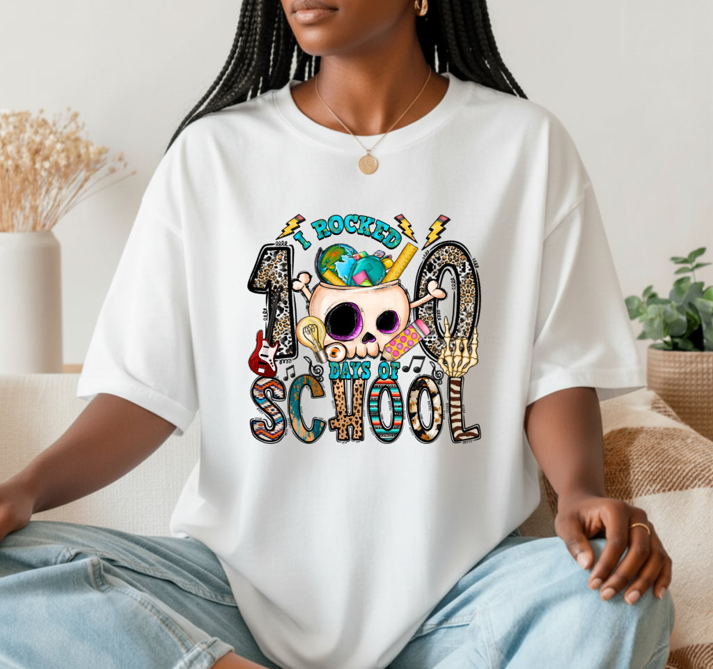 I Rocked 100 Days Of School! – 100 Days of School DTF Transfer