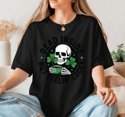 LUCKY CHARM St. Patrick's Day Shamrock – DTF Transfer