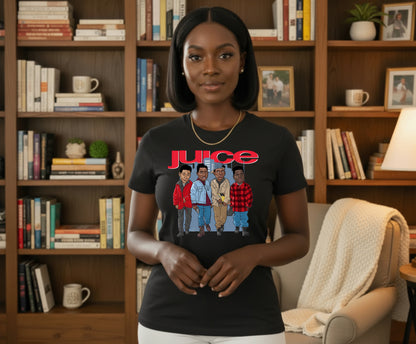 Floral Afro Woman Profile – Black History DTF Transfer