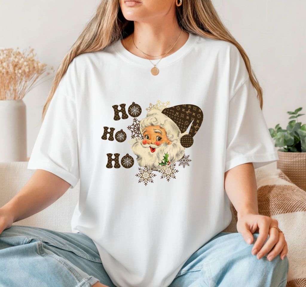 Vintage Santa Ho Ho Ho – Christmas DTF Transfer