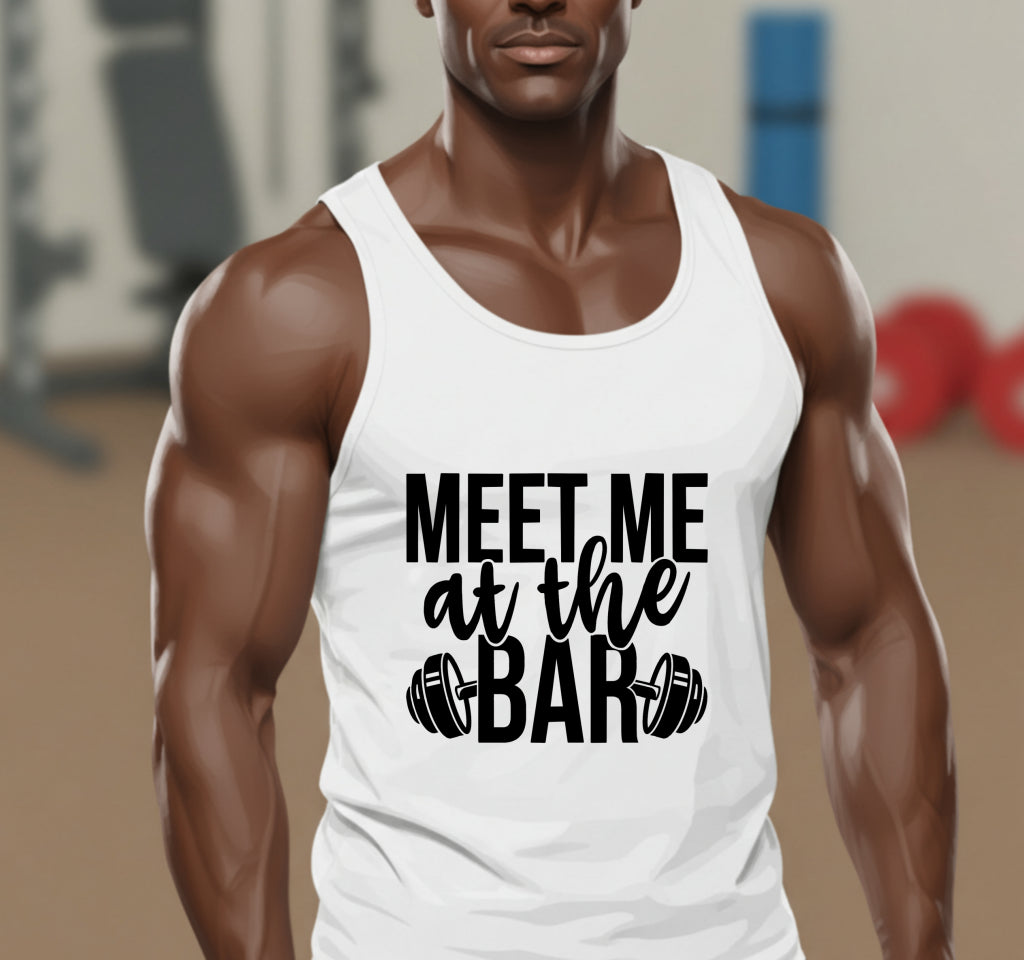 Meet Me At The Bar – Gym Rat DTF Transfer