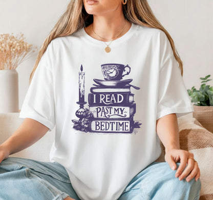 I READ PAST MY BEDTIME – Booktrovert DTF Transfer