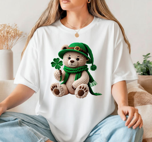 Lucky & Blessed Shamrock – St Patrick's Day DTF Transfer