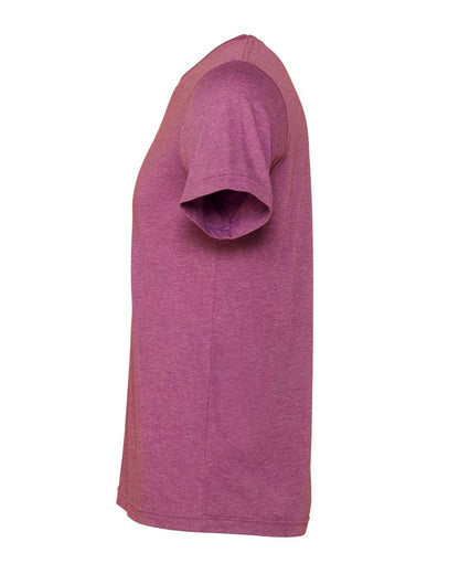 BELLA + CANVAS 3001CVC CVC Jersey Tee - Heather Magenta - Direct Side