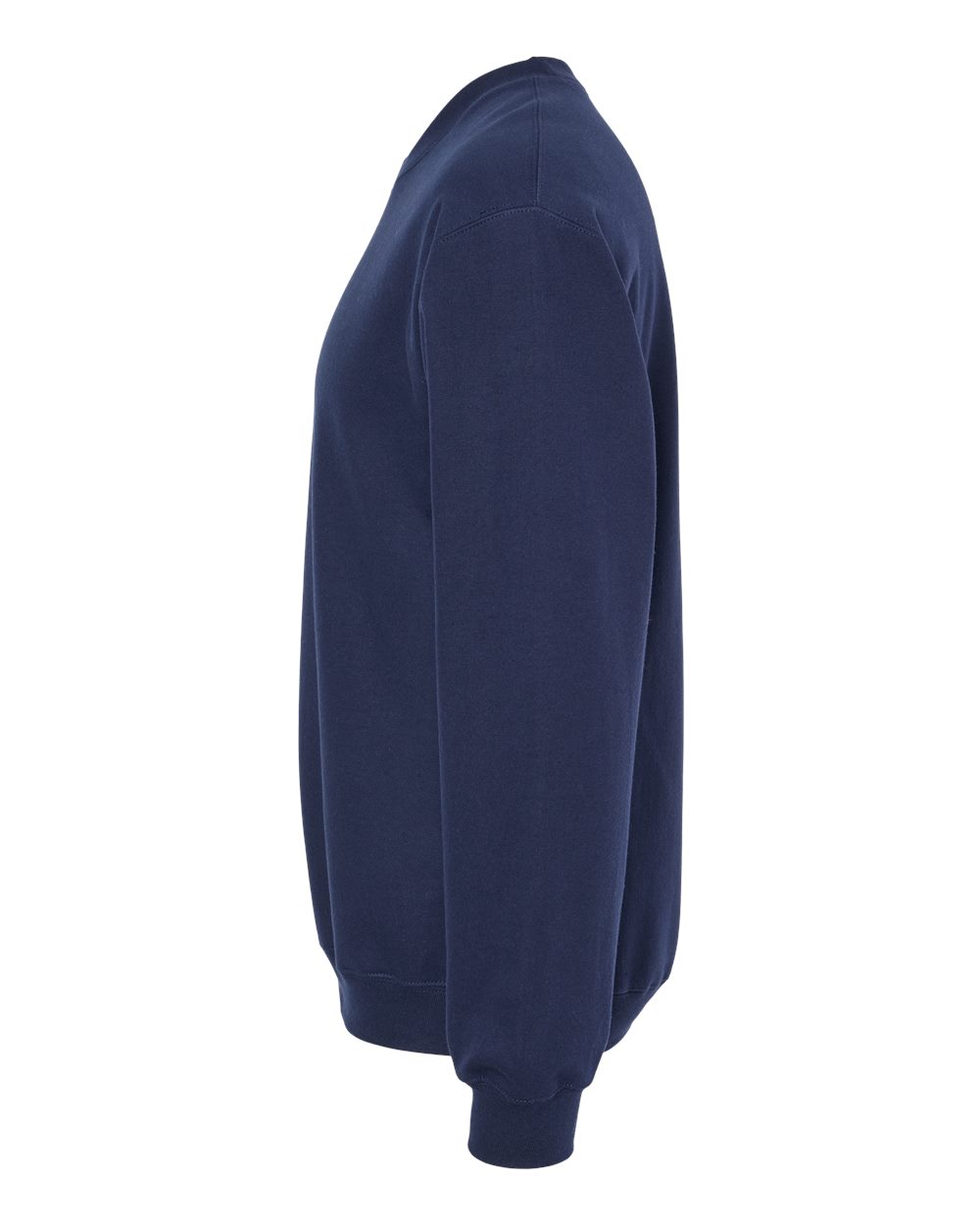 Gildan SF000 Unisex Softstyle® Midweight Crewneck Sweatshirt - Navy - Direct Side