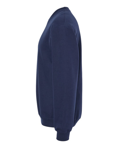 Gildan SF000 Unisex Softstyle® Midweight Crewneck Sweatshirt - Navy - Direct Side