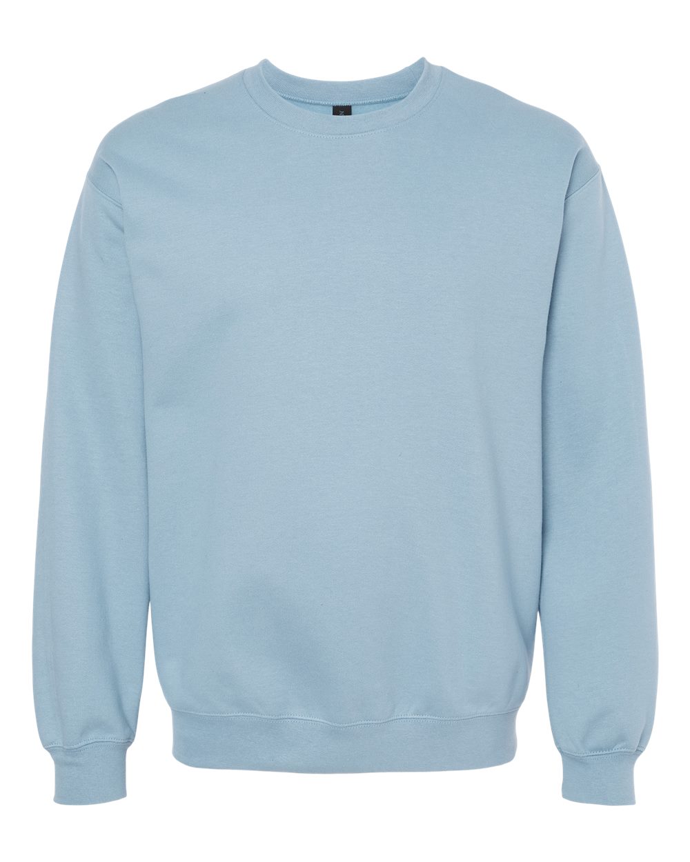Gildan SF000 Unisex Softstyle® Midweight Crewneck Sweatshirt - Stone Blue - Front View