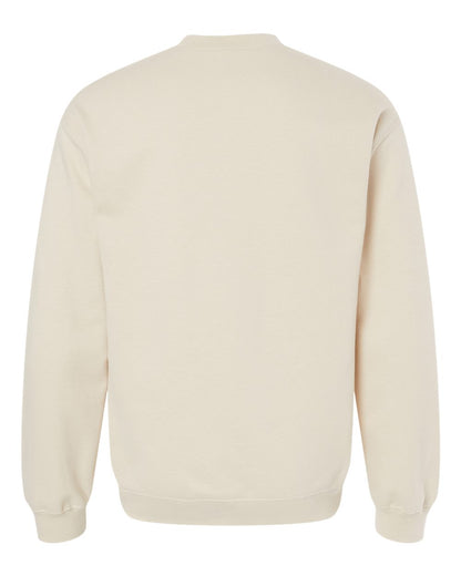 Gildan SF000 Unisex Softstyle® Midweight Crewneck Sweatshirt - Sand - Back View