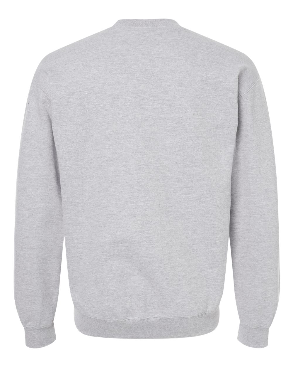 Gildan SF000 Unisex Softstyle® Midweight Crewneck Sweatshirt - Sport Grey - Back View