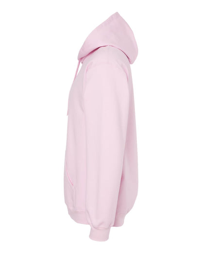 Gildan SF500 Unisex Softstyle® Midweight Hooded Sweatshirt - Light Pink - Direct Side