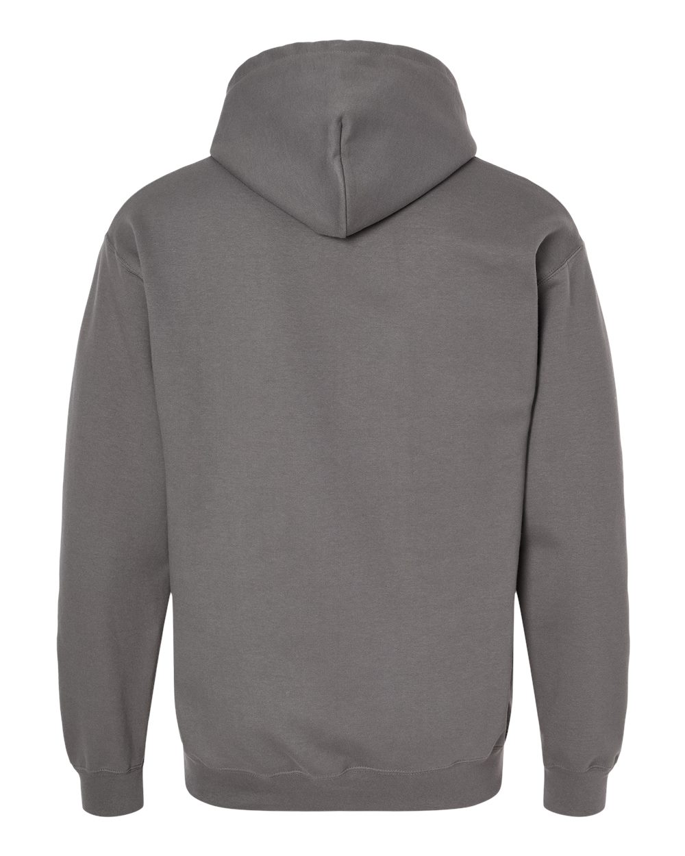 Gildan SF500 Unisex Softstyle® Midweight Hooded Sweatshirt - Charcoal - Back View