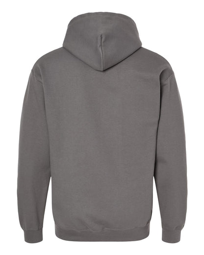 Gildan SF500 Unisex Softstyle® Midweight Hooded Sweatshirt - Charcoal - Back View