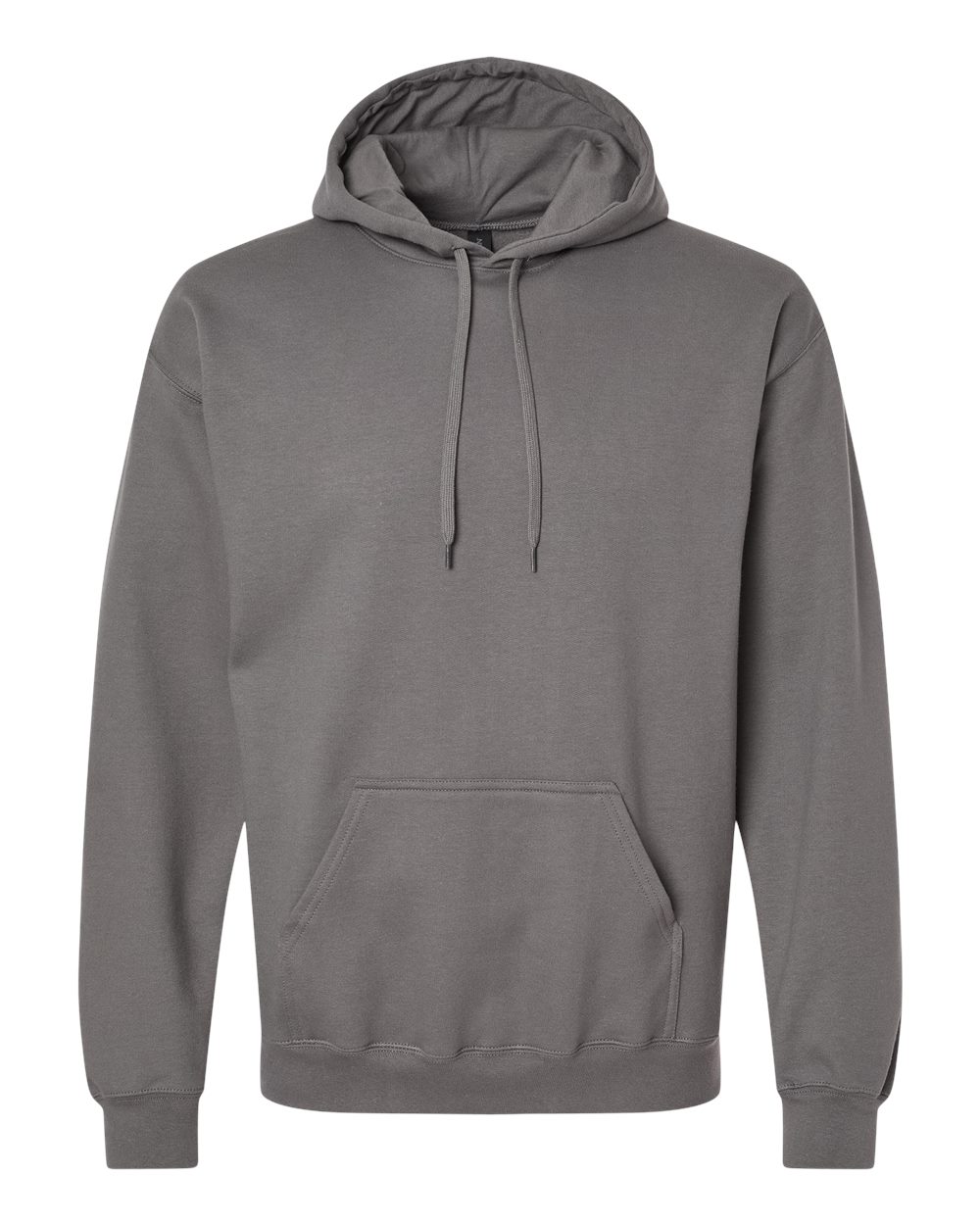 Gildan SF500 Unisex Softstyle® Midweight Hooded Sweatshirt - Charcoal - Front View