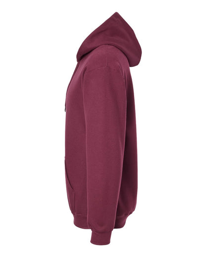 Gildan SF500 Unisex Softstyle® Midweight Hooded Sweatshirt - Maroon - Direct Side