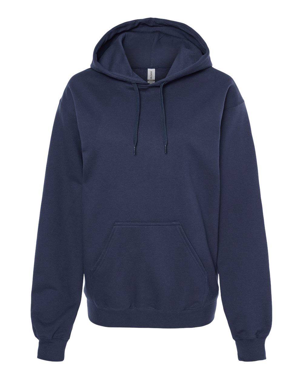 Gildan SF500 Unisex Softstyle® Midweight Hooded Sweatshirt - Navy - Front View