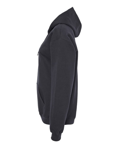 Gildan SF500 Unisex Softstyle® Midweight Hooded Sweatshirt - Black - Direct Side